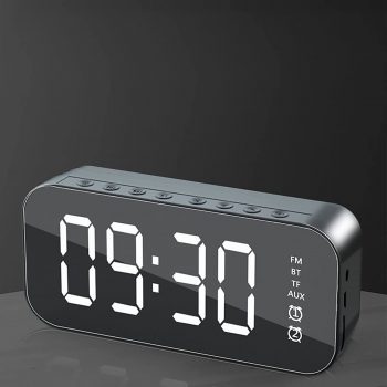 Bluetooth Alarm Clock Speaker – Digital Clock with Bluetooth Speaker