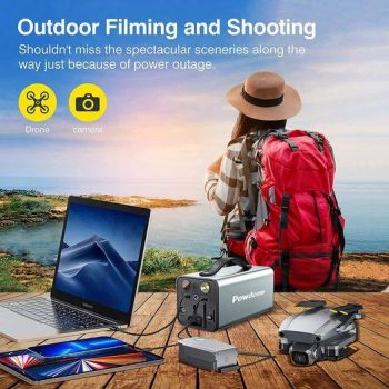 Powdeom158Wh Portable Power Station