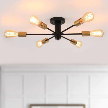 Semi Flush Mount Ceiling Light 6
