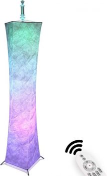 Pansonite LED Floor Lamp with Remote Control