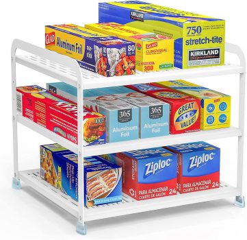 Decostatue Kitchen Cabinet Organizers and Storage Rack