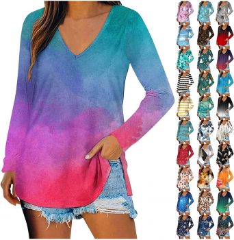 Swrowesi Women Long Sleeve