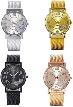 Women Watch Gifts Heart Diamond Japanese Quartz