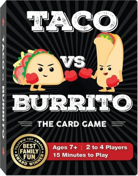 Taco vs Burrito Card Game