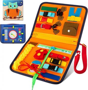  Busy Board, Toddler Montessori Toy￼