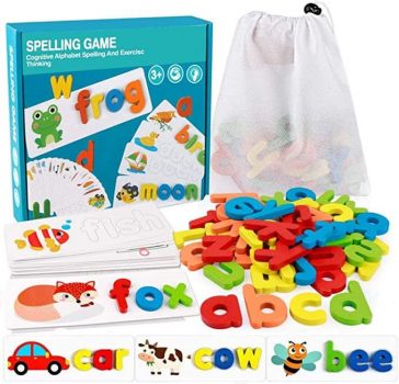 See and Spell Learning Toys, Matching Letter Game￼