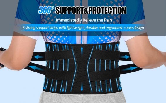  Back Brace Lumbar Support Belt￼