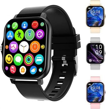 ZZKHGo Smart Watch Multifunctional Bluetooth Talk 1.7Inch IPS Full-Touch