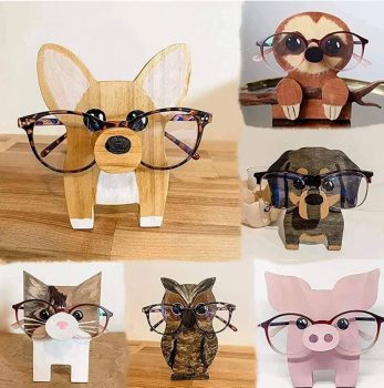  Cute Creative Animal Glasses Holder￼