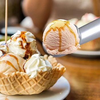 Ice Cream Scoop 7 inches Aluminum Nonstick Anti-Freeze Ice Cream Scooper