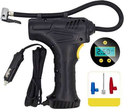 ZZWXWA Compressor Tire Inflator Portable Inflator Pump