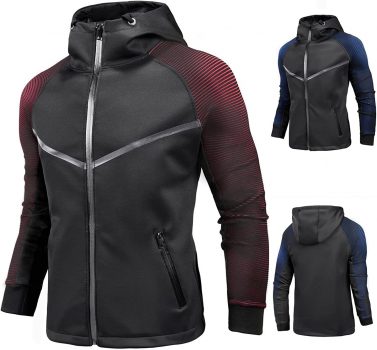 Jackets for Men Sports Casual Windbreaker