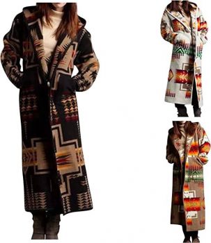 EDTO Women Lapel Solid Color Button Coat