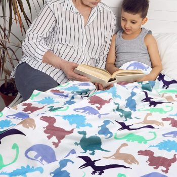 Dinosaur Blankets make great gifts for kids!