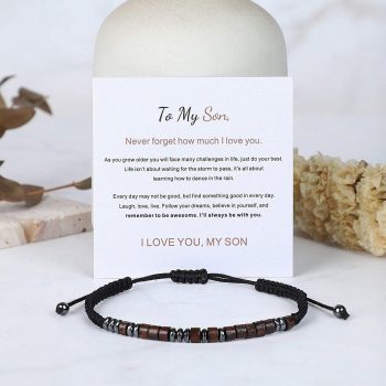 To My Son Bracelet￼