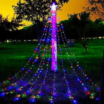  Christmas Star String Lights–16.4Ft￼