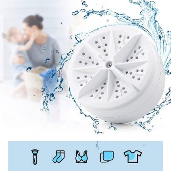  Mini Portable Washing Machine with Suction Cups￼