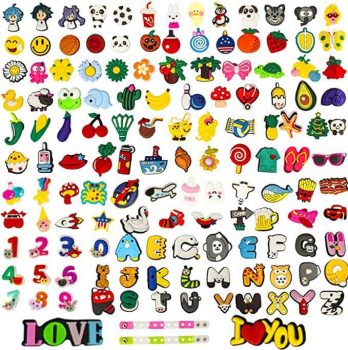  150 PCS Cute Shoe Charms￼