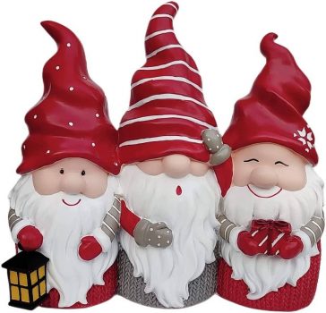  Christmas Santa GnomesTrio￼