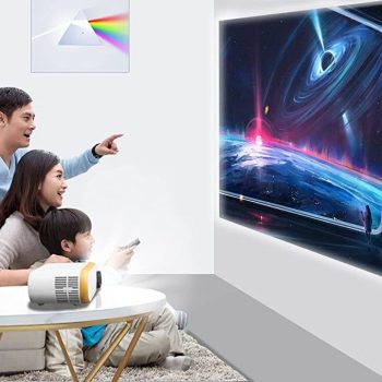 Mini LED Projector Portable Projection 1080p Hd