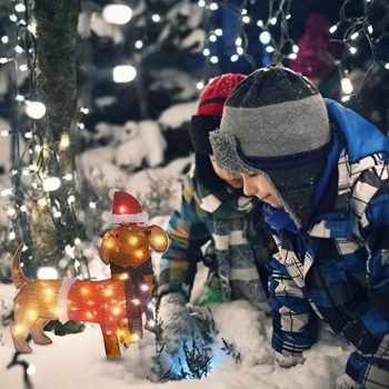 Lighted Christmas Outdoor Yard Decorations