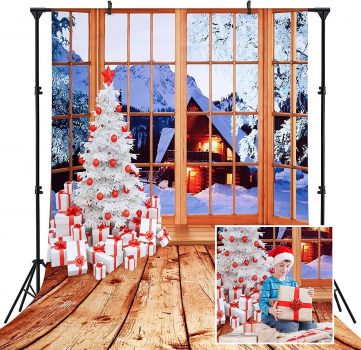 Christmas Backdrop Photo 5x7ft￼