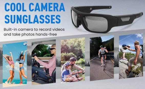  4K Sunglasses Camera ￼