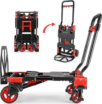 330LB Folding Hand Truck Heavy Duty Carrying