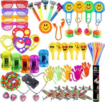 100pcs Party Favors for kids 4-8 8-12 3-5