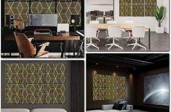 Set of 6 Art Acoustic Panels￼