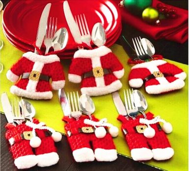 4Pcs Christmas Desktop Decoration￼