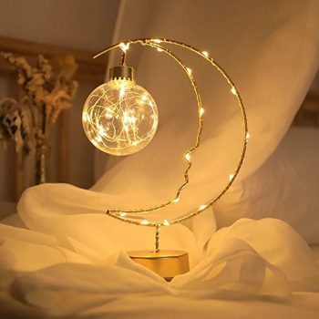 Warm Lamp Led Lamp Iron Decorative Table Lamp Bedroom Decorative Lamp