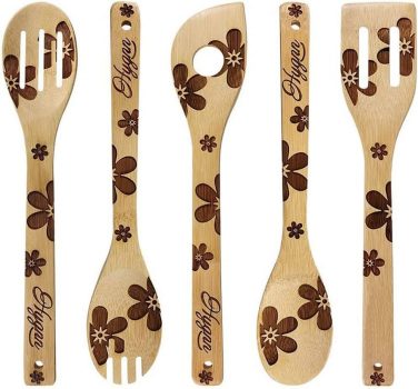 5Pcs Bamboo Kitchenware￼