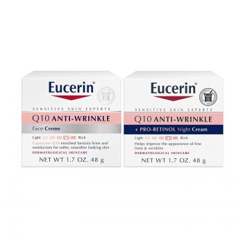 Eucerin Q10 Anti Wrinkle Face Cream Bundle (2-PACK)