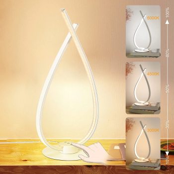 LED Spiral Table Lamp