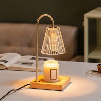 Candle Warmer Lamp, Dimmable Candle Light Metal Candle Melter Compatible