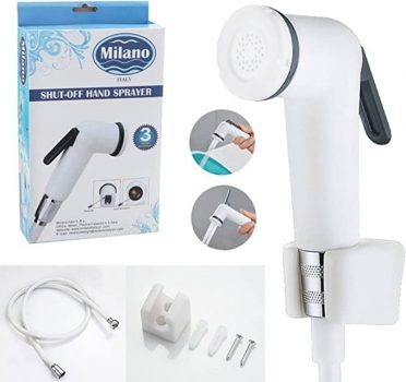 Hand Held Bidet Attachment for Toilet