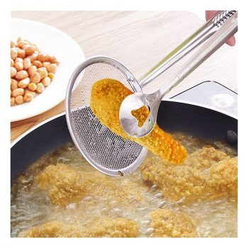Multifunctional Strainer Spoon Stainless Steel With Clip￼