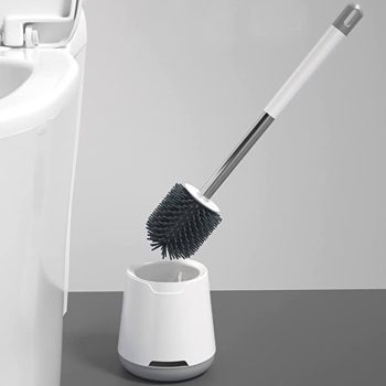 Bathroom Cleaning Bowl Brush Silicone