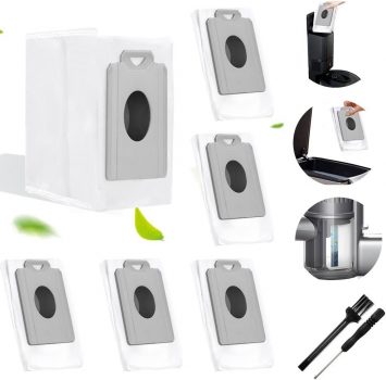 6 Pack Vacuum Bags Compatible With Irobot Roomba￼