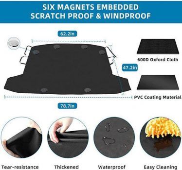 Magnetic Windshield Snow Cover￼