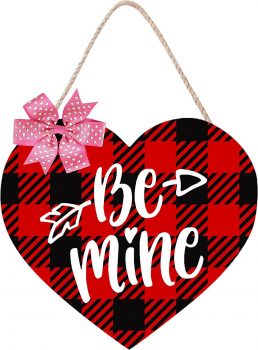 Valentines Day Door Sign Decorations Be Mine