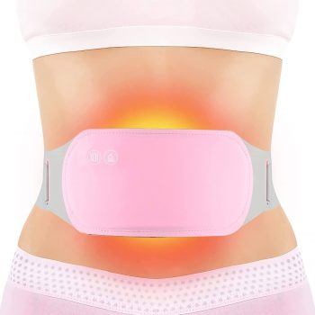 Portable Electric Heating Pad, Heating Pad for Back Pain with 3 Heat Levels