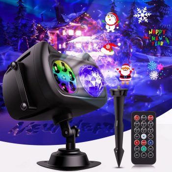 Christmas Projector Lights Outdoor 2 in 1￼