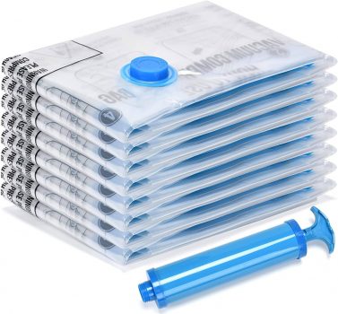 acuum Compression Storage Bags with Hand Pump 