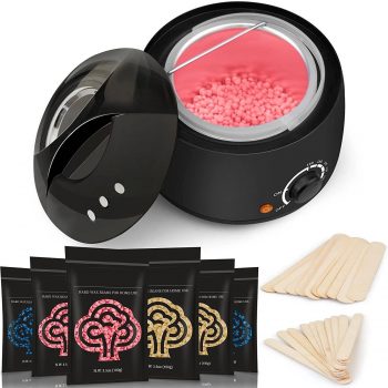 Waxing Kit with 6 Bags Hard Wax Beads