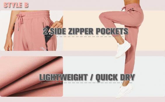  Women Lightweight Quick Dry Hiking Pants￼