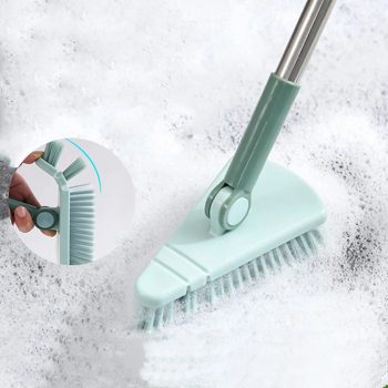 Tub Tile Cleaner Brush with Long Handle