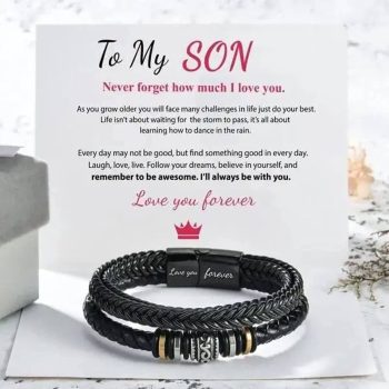 To My Son Bracelet￼