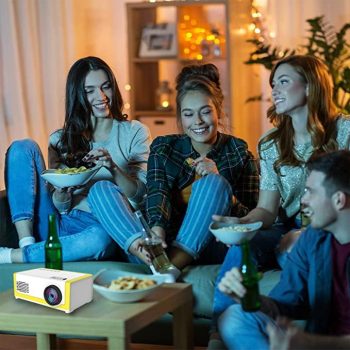 Portable Projector Outdoor Movie Projector